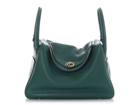 Hermès Malachite Clémence Lindy 30