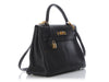 Hermès Black Togo Kelly 32