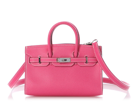 Hermès Micro Pink Epsom Birkin 15