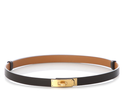Hermès Macassar Odyssee Calfskin Kelly Belt 18