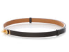 Hermès Macassar Odyssee Calfskin Kelly Belt 18