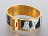 Hermès Wide Tendresse Féline Tattoo Charnière Bracelet
