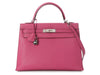 Hermès Fuchsia Chèvre Kelly 32