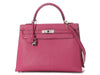 Hermès Fuchsia Chèvre Kelly 32