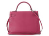 Hermès Fuchsia Chèvre Kelly 32