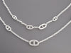 Hermès Sterling Silver Farandole Necklace 160