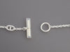 Hermès Sterling Silver Farandole Necklace 160