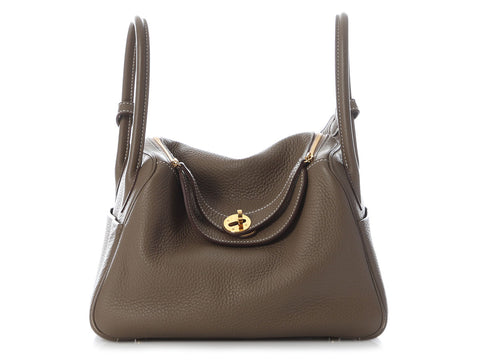 Hermès Etoupe Clémence Lindy 26