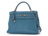 Hermès Blue Jean Togo Kelly 32