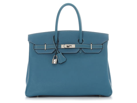 Hermès Blue Jean Togo Birkin 35