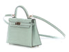 Hermès SO Mini Vert d’Eau Matte Alligator Kelly 20