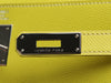 Hermès Lime Epsom and Gris Perle Candy Collection Kelly 32