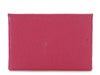Hermès Pink Chèvre Calvi Card Holder