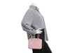 Hermès Mini Rose Sakura Chèvre Plume
