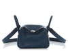 Hermès Mini Deep Blue Swift Lindy 20