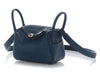 Hermès Mini Deep Blue Swift Lindy 20