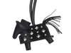 Hermès Black Lambskin and Lizard Rodeo Robeo Rock PM
