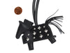 Hermès Black Lambskin and Lizard Rodeo Robeo Rock PM