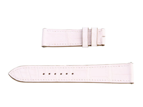 Hermès Mauve Pale Matte Alligator Arceau 36mm Watch Strap