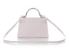 Hermès Mini Mauve Pale Chèvre Kelly 20