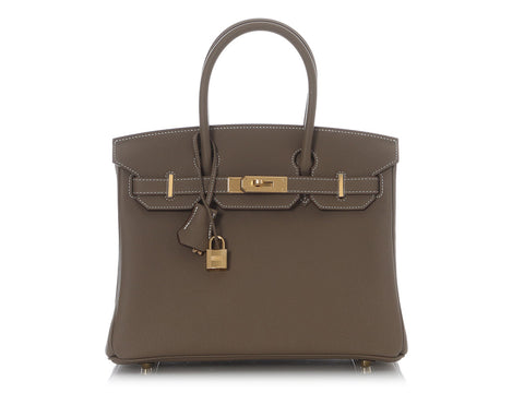Hermès Etoupe Togo Birkin 30
