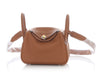 Hermès Mini Gold Swift Lindy 20