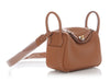 Hermès Mini Gold Swift Lindy 20