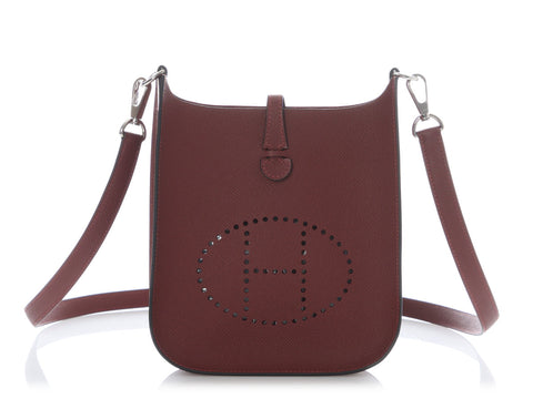 Hermès Rouge H Epsom Evelyne TPM