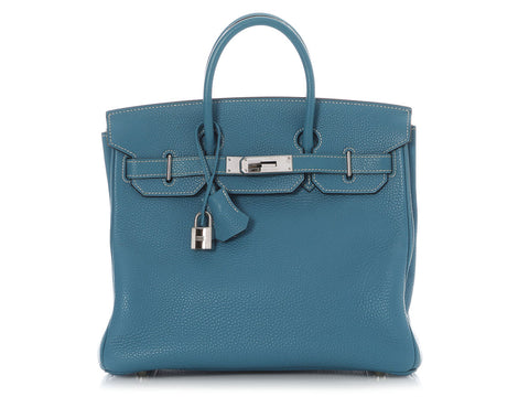 Hermès Blue Jean Togo Birkin HAC 28