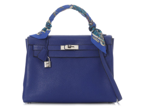 Hermès Bleu Electrique Clémence Kelly 32