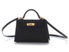 Hermès Mini Black Epsom Kelly 20