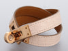 Hermes Kelly Double Tour in Rose Eglantine Boreal Alligator