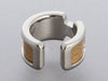 Hermès Small Palladium and Doré Chamkilight Goatskin Olympe Ear Cuff