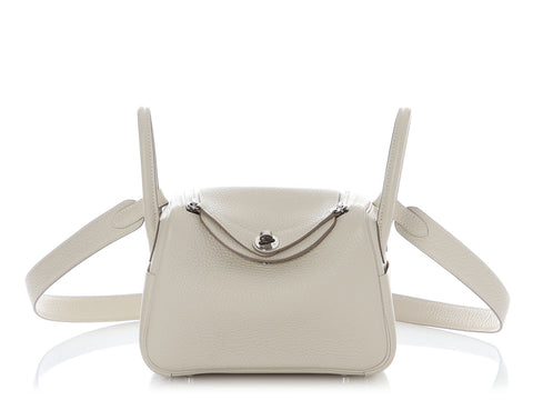 Hermès Mini Craie Clémence Lindy 20