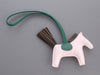 Hermès Rose Darling Lambskin Rodeo Bag Charm PM