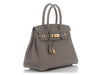 Hermès Gris Asphalte Togo Birkin 30
