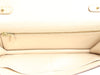 Hermès Vintage Beige Lizard Tassel Flap Bag
