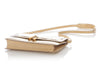 Hermès Vintage Beige Lizard Tassel Flap Bag