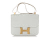 Hermès Vintage White Ostrich Constance 23
