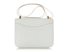 Hermès Vintage White Ostrich Constance 23