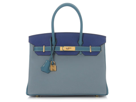 Hermès SO Tricolor Togo Birkin 30