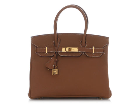 Hermès Gold Togo Birkin 30