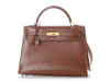 Hermès Vintage Noisette Box Calfskin Kelly 32