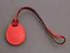 Hermès Rose Texas and Rouge Piment Swift Apple AirTag Bag Charm