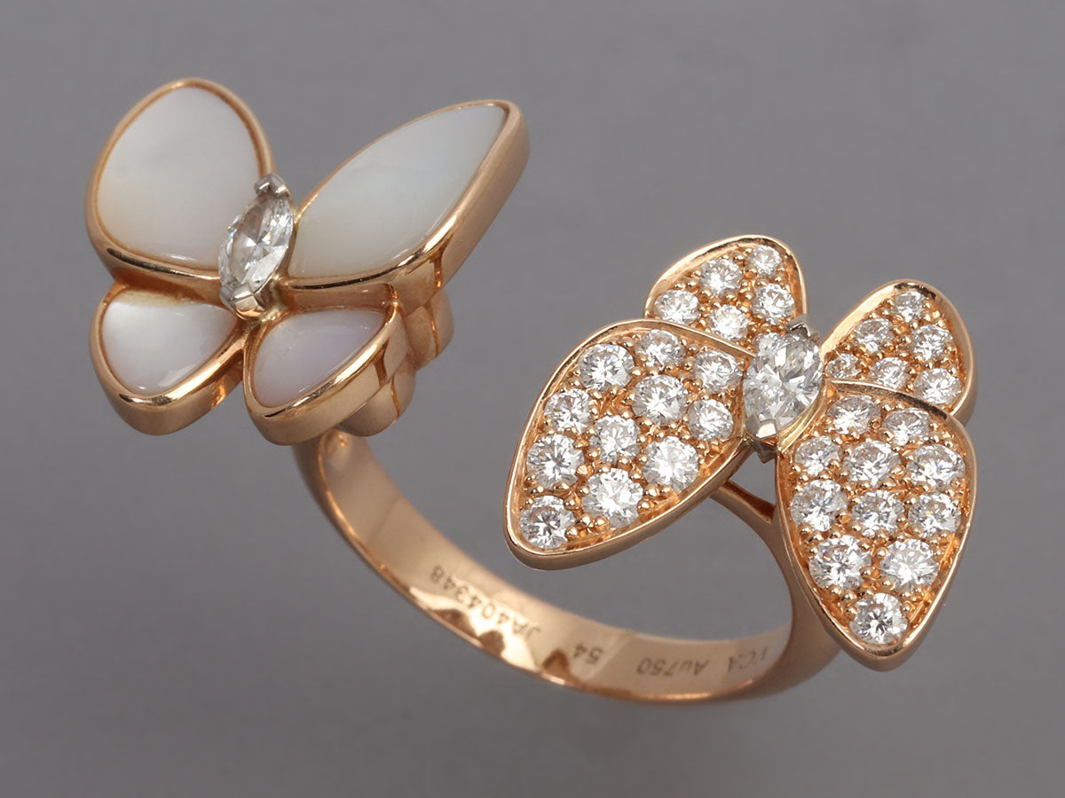 Cartier butterfly ring deals