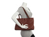 Chanel Vintage Tortoise and Brown Quilted Caviar Tote
