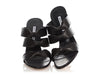 Manolo Blahnik Black Gyrica Sandals