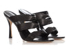 Manolo Blahnik Black Gyrica Sandals