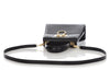 Ferragamo Small Black Gancini Top Handle Bag