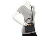 Ferragamo Small Black Gancini Top Handle Bag